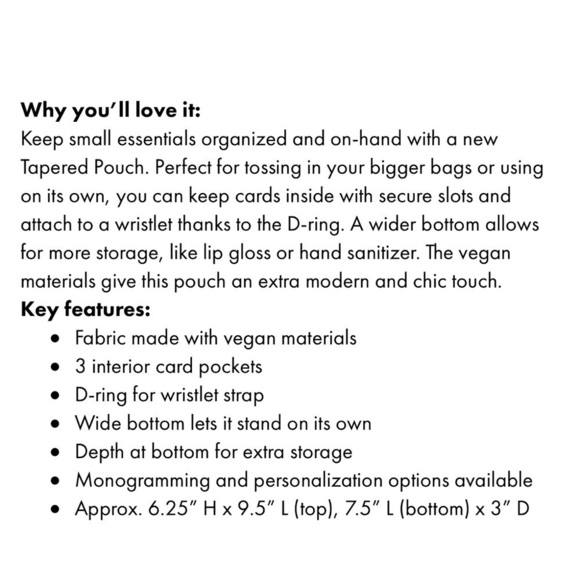 Deco Patchwork Tapered Pouch - Picture 4 of 7